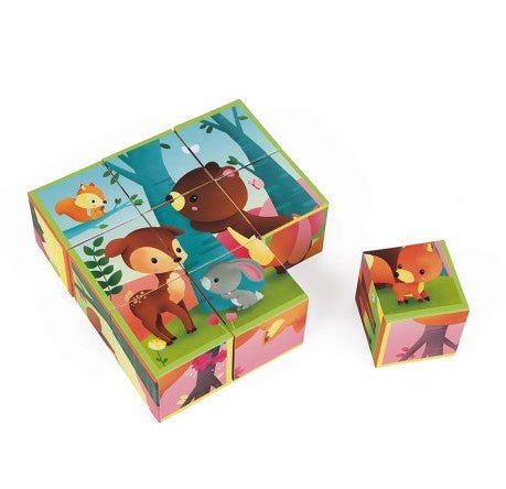 Janod Kubkid- 9 Кубчета - Горски Животни --- BebeMama