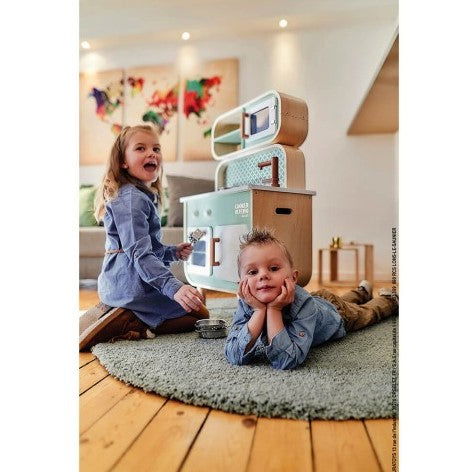 Janod Голяма Кухня С Двойно Лице Reverso --- BebeMama