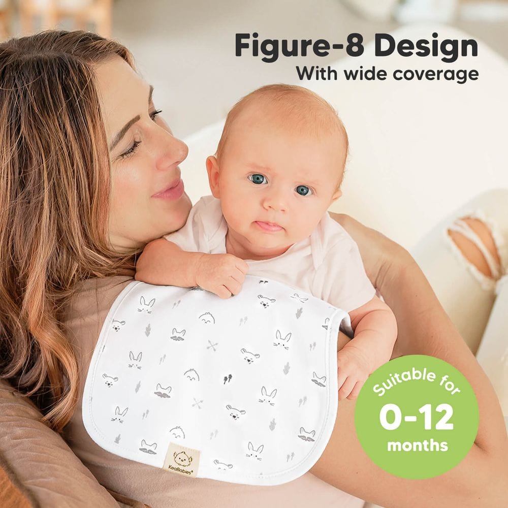 Lavete de râgâit din bumbac organic, 5 buc. Nordic Keababies