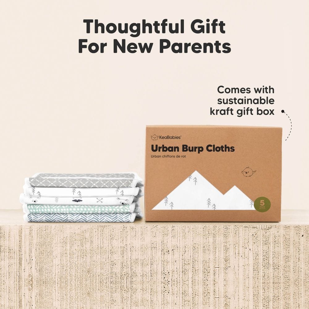 Lavete de râgâit din bumbac organic, 5 buc. Nordic Keababies