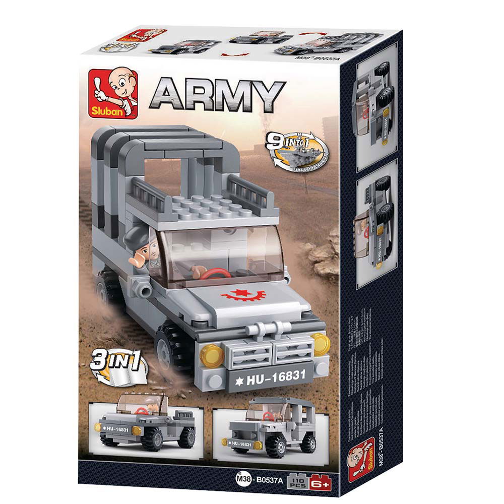 Kонстр. Армия 9 В 1 110Ч. Sluban --- BebeMama