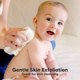 Kърпи От Органичен Бамбук 6 Бр Бели Keababies --- BebeMama