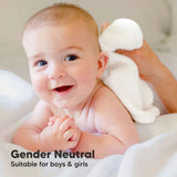 Kърпи От Органичен Бамбук 6 Бр Бели Keababies --- BebeMama