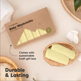 Kърпи От Органичен Бамбук 6 Бр Жълти Keababies --- BebeMama