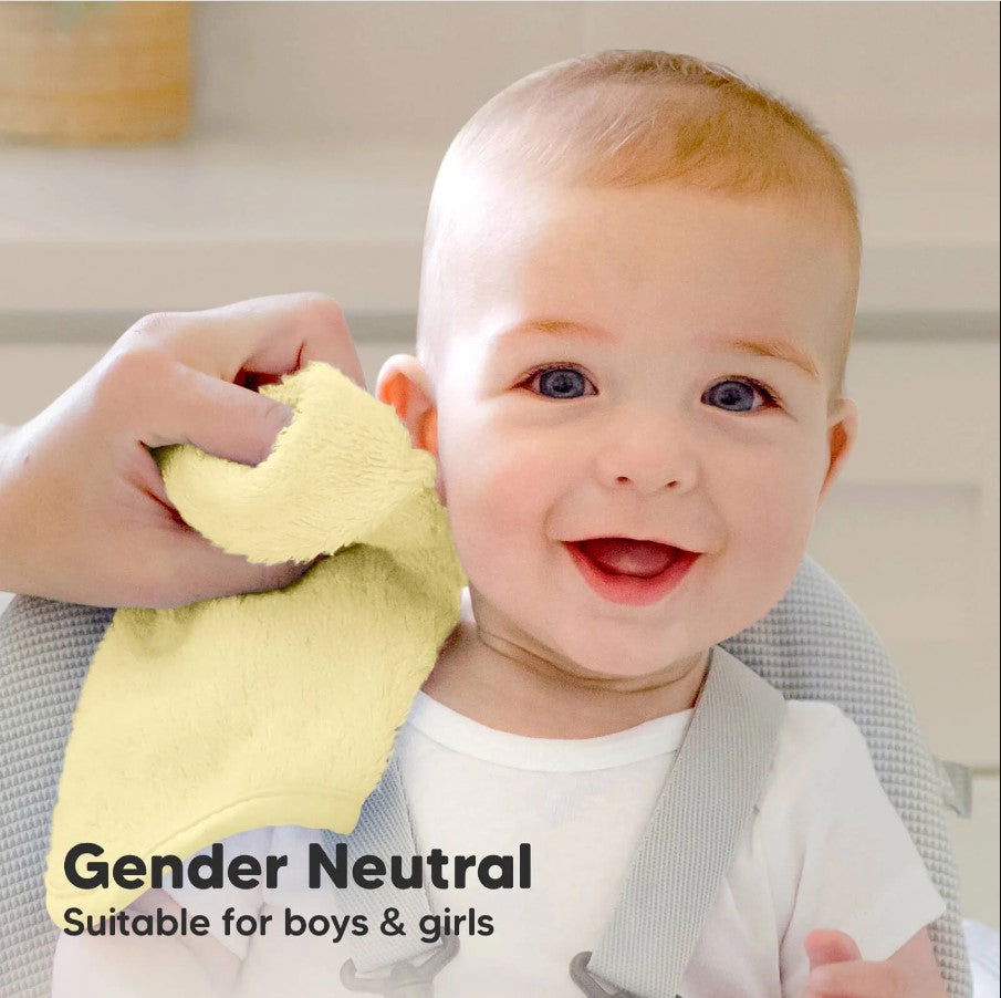 Kърпи От Органичен Бамбук 6 Бр Жълти Keababies --- BebeMama