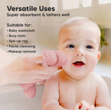 Kърпи От Органичен Бамбук 6 Бр Пепел От Рози Keababies --- BebeMama