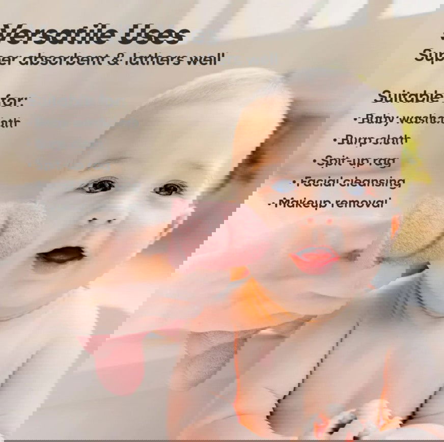 Kърпи От Органичен Бамбук 6 Бр Пепел От Рози Keababies --- BebeMama