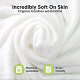 Kърпи От Органичен Бамбук 6 Бр Розови Keababies --- BebeMama