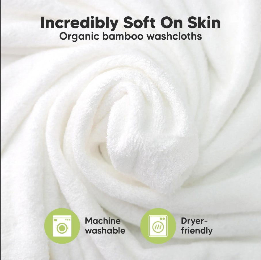 Kърпи От Органичен Бамбук 6 Бр Сиви Keababies --- BebeMama