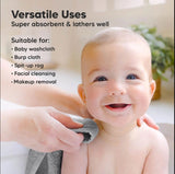 Kърпи От Органичен Бамбук 6 Бр Сиви Keababies --- BebeMama