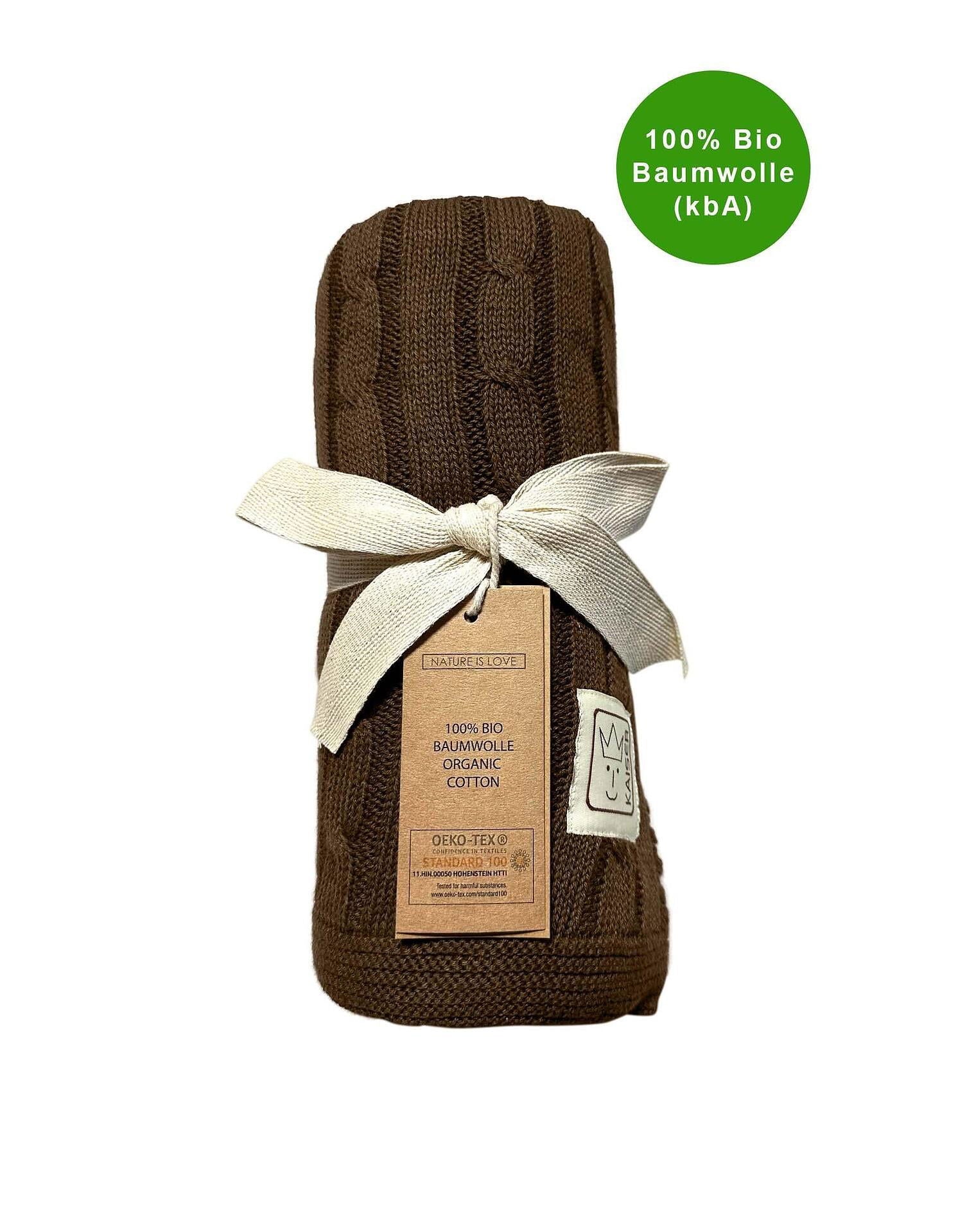 Kaiser - Одеало Cable Knitt От Органичен Памук --- BebeMama