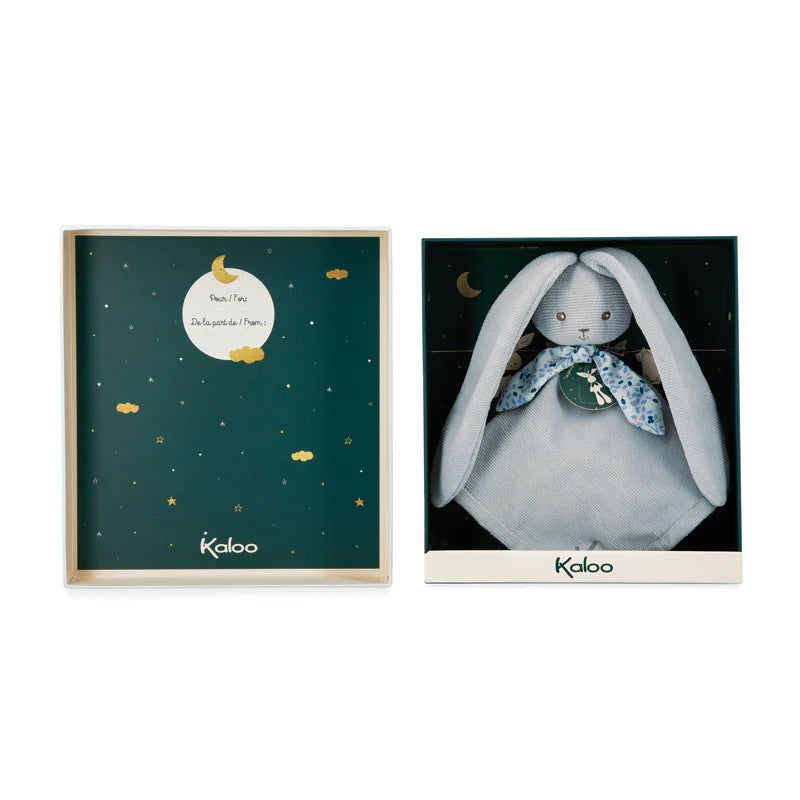 Kaloo Играчка За Гушкане Заек Син --- BebeMama