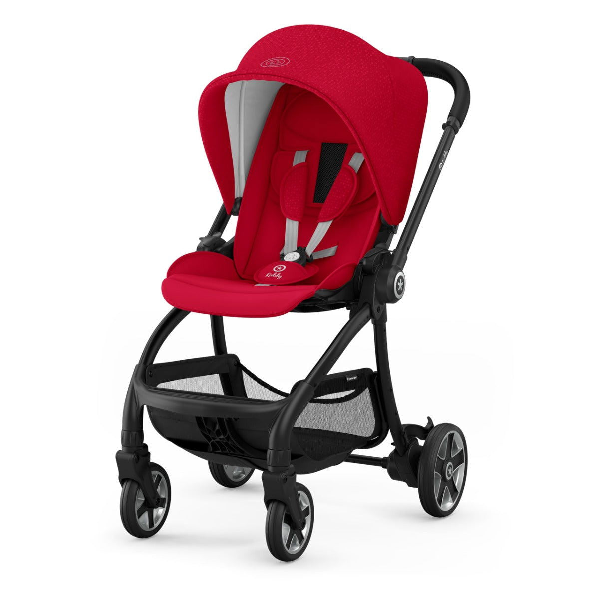 Kiddy Количка Evostar Light 1 Chili Червен- Шаси И Летен Кош --- BebeMama