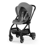 Kiddy Количка Evostar Light 1 Melange Ice Grey - Шаси И Летен Кош --- BebeMama