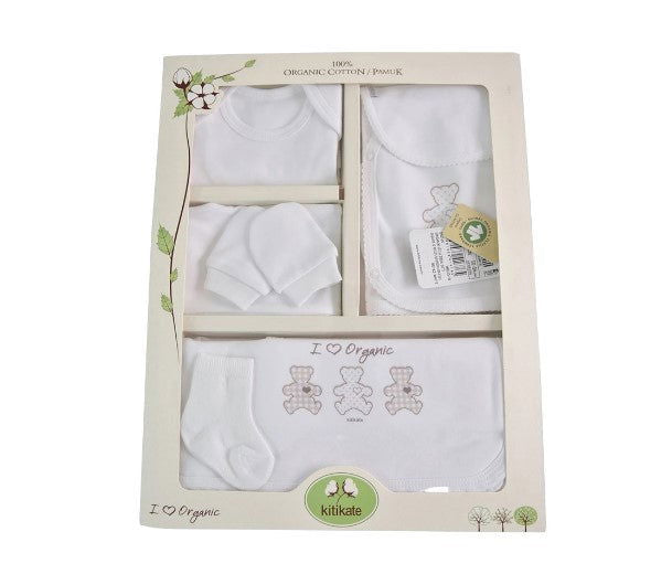 Kitikate-Basic Бебешки Комплект За Изписване 10 Части Бяло --- BebeMama