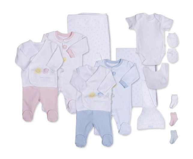 Kitikate-Бебешки Комплект За Изписване 10 Части Розов --- BebeMama