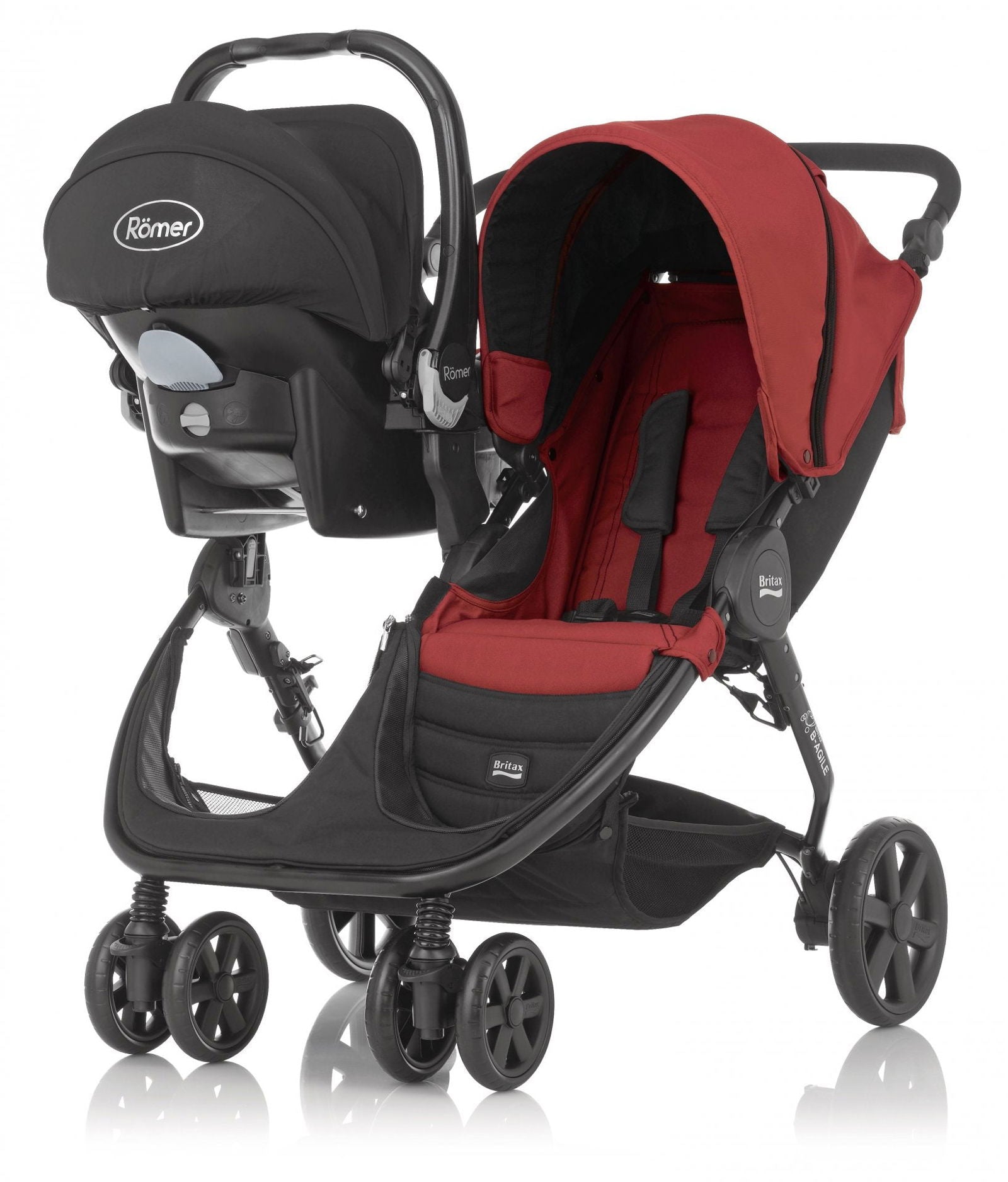 Koличка Britax B-Agile Double --- BebeMama