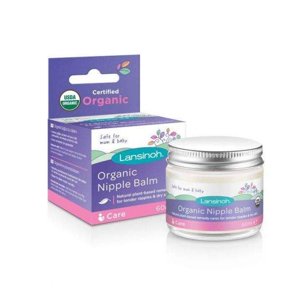 Balsam organic Lansinoh pentru sfârcuri sensibile și piele uscată