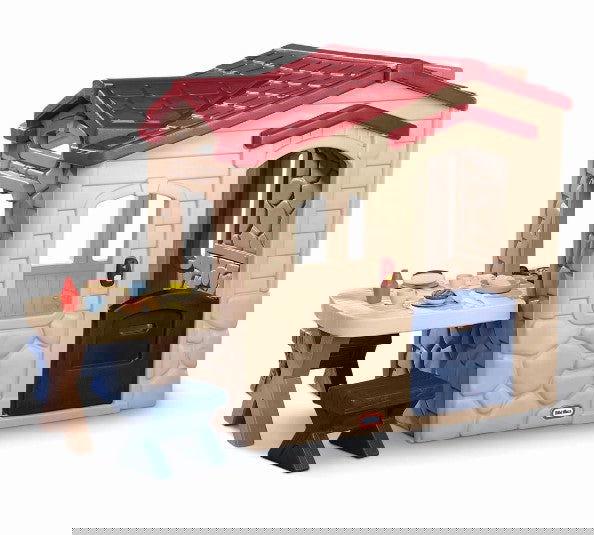 Little Tikes - Къща За Пикник (Сива И Червена) --- BebeMama