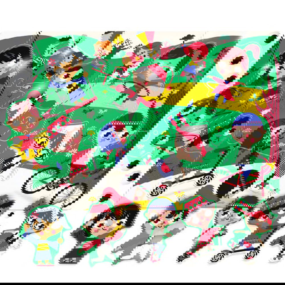 Ludattica Пъзел Анимиран Детски Свят 16Ч. --- BebeMama