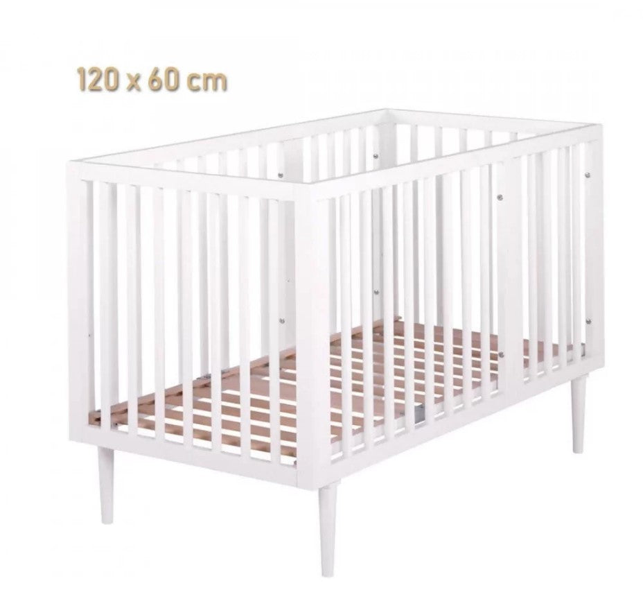 Трансформиращо Се Легло Arctic 80-120X60 - Бял --- BebeMama