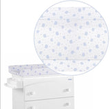 Скрин С Вана За Къпане И Повивалник B970 Бял Син Bears --- BebeMama