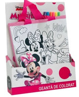 Чанта За Оцветяване Мини Маус С 6 Измиващи Се Флумастери 22Х28Х5