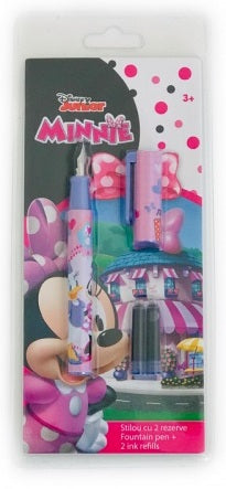 Писалка С Мастило Мини Маус С 2 Резерви И Гума За Изтриване На Мастило