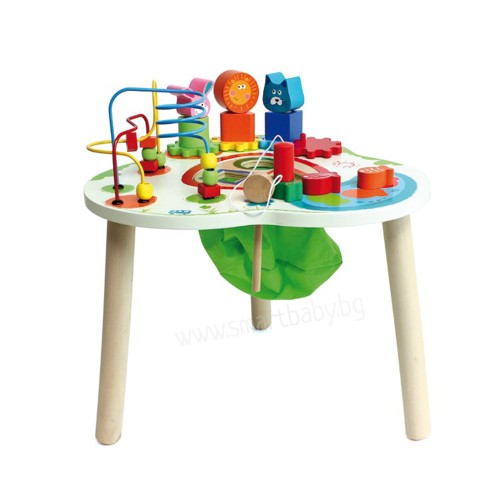Многофункционална Дървена Маса За Игра Smartbaby