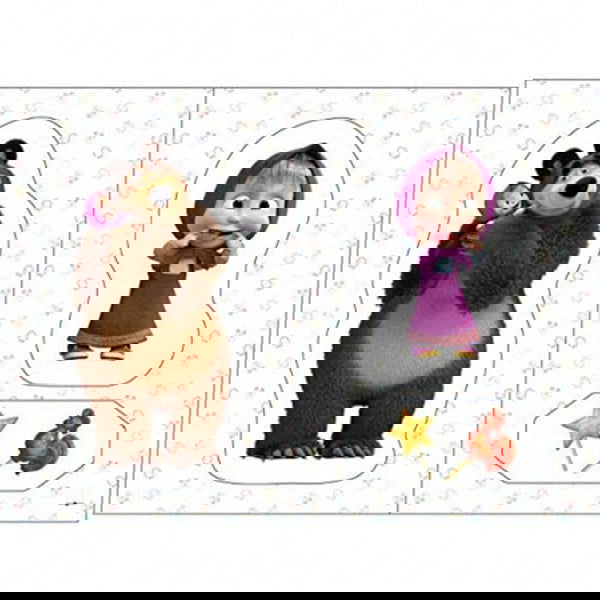 Masha Baby За Оцветяване - Маша И Мечокът --- BebeMama