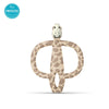 Matchstick Monkey Animal Teether Чесалка С Апликатор -Giraffe Gigi --- BebeMama