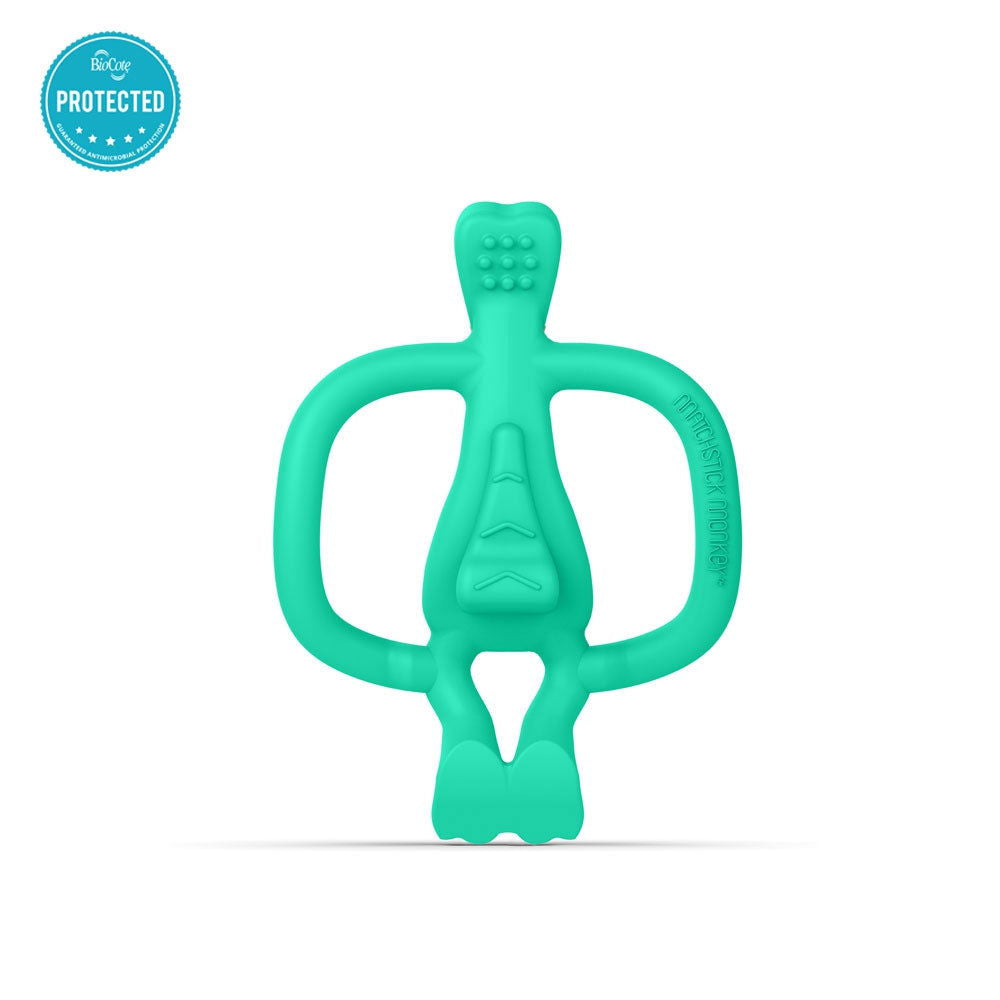 Matchstick Monkey Animal Teether Чесалка С Апликатор - Crocodile Crafty --- BebeMama
