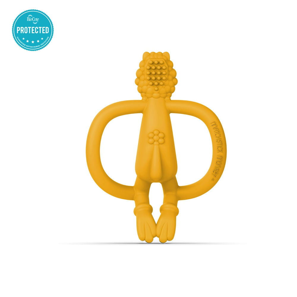 Matchstick Monkey Animal Teether Чесалка С Апликатор - Lion Ludo --- BebeMama