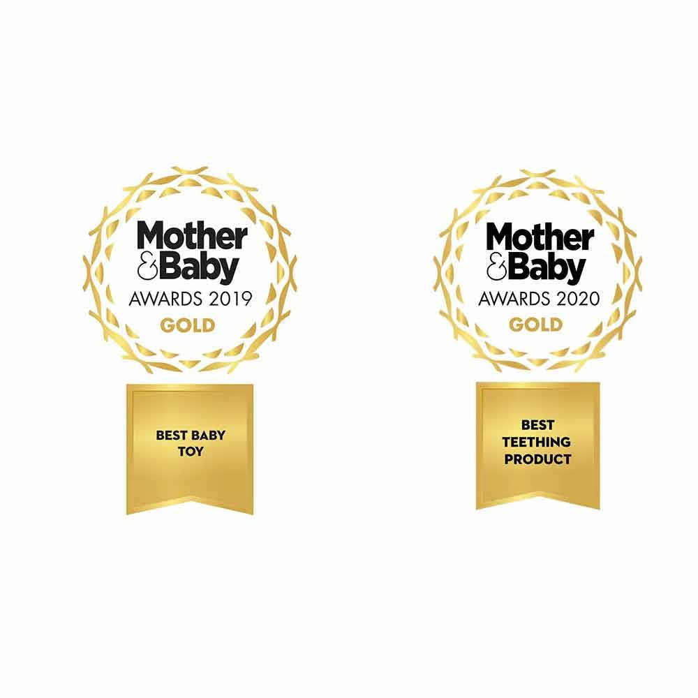 Matchstick Monkey Animal Teether Чесалка С Апликатор - Polar Bear Pomelo --- BebeMama