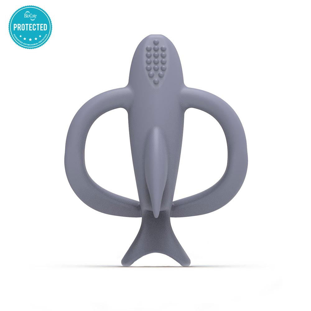 Matchstick Monkey Animal Teether Чесалка С Апликатор - Shark Shчервенdy --- BebeMama