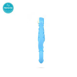 Matchstick Monkey Mini Monkey Teether Чесалка С Апликатор - Light Син --- BebeMama