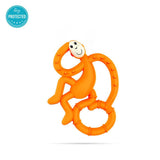 Matchstick Monkey Mini Monkey Teether Чесалка С Апликатор - Orange --- BebeMama