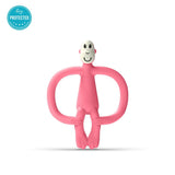 Matchstick Monkey Monkey Teether Чесалка С Апликатор - Pink --- BebeMama