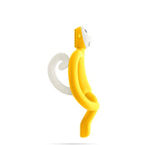 Matchstick Monkey Original Monkey Teething Toy Чесалка С Апликатор - Жълт --- BebeMama