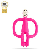 Matchstick Monkey Original Monkey Teething Toy Чесалка С Апликатор - Pink --- BebeMama