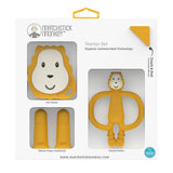 Matchstick Monkey Teething Starter Set Комплект Силиконови Чесалки С Антимикробна Технология - Ludo Lion --- BebeMama