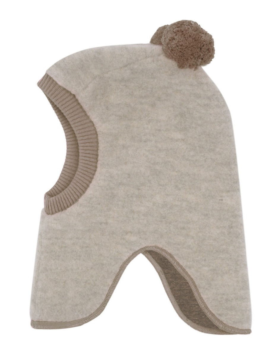 Maximo Зимна Шапка Качулка Бежова --- BebeMama