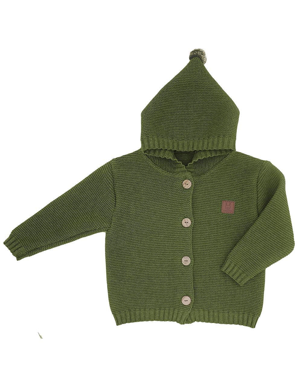 Maximo Жилетка С Качулка Зелена - 68 См. --- BebeMama