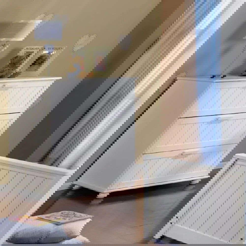 Micuna Скрин 3 Чекмеджета Comi-3 Babymobel Бял --- BebeMama