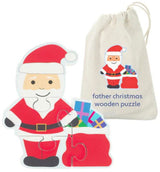 Mini Puzzle - Дядо Коледа (Fsc®) --- BebeMama