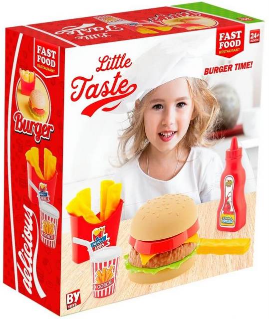 Кутия С Хамбургер Меню 23X9X25