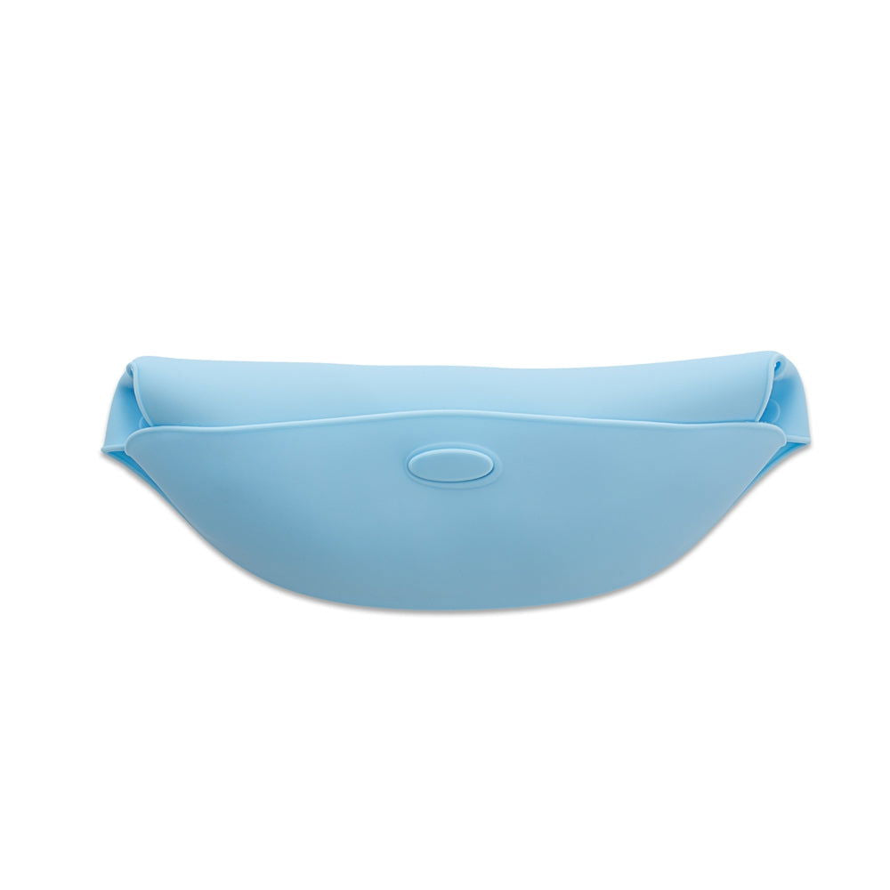 Minikoioi Flexi Bib Силиконов Лигавник С Джоб - Син --- BebeMama