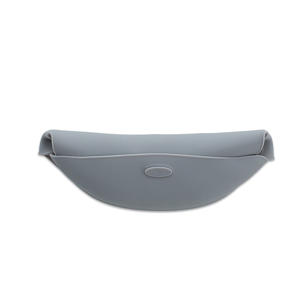 Minikoioi Flexi Bib Силиконов Лигавник С Джоб - Grey --- BebeMama