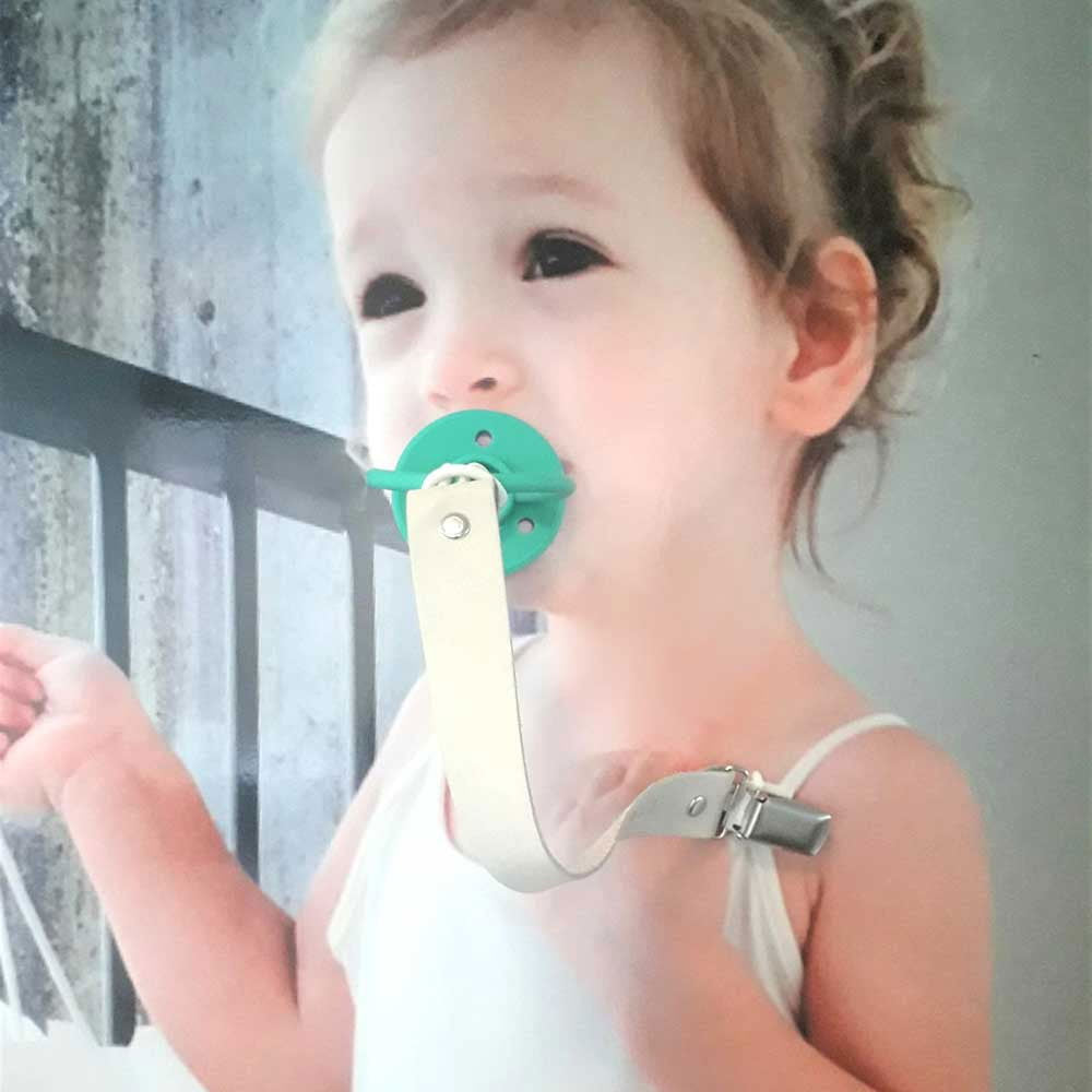 Minikoioi Klips Кожен Клипс За Залъгалка - Unicorn Pink --- BebeMama