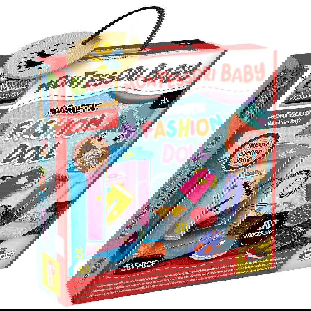 Montessori Legno Fashion Doll --- BebeMama